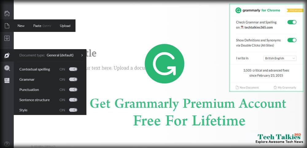 free grammarly premium download